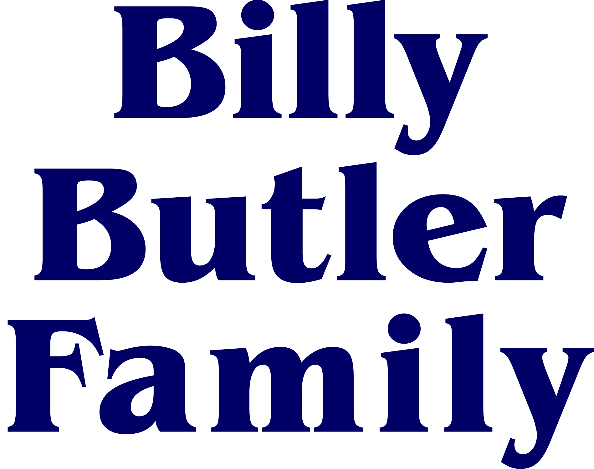 billy butler family